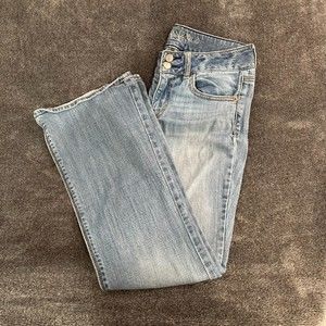 American eagle artist Crop jeans size 6  stretch